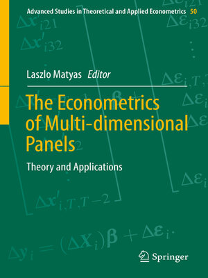 cover image of The Econometrics of Multi-dimensional Panels